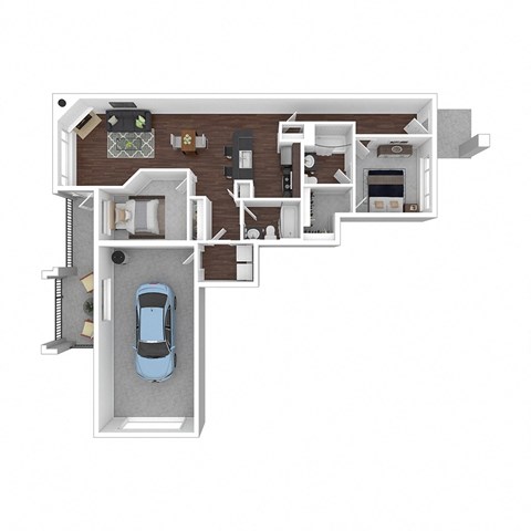 Two Bedroom, Two Bathroom Apartment Home | Puyallup, WA